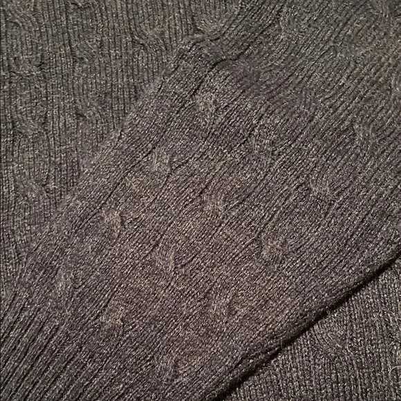 Polo by Ralph Lauren Navy Cable Knit Crewneck Sweater - Picture 3 of 3
